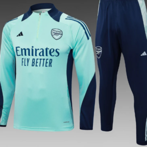 Arsenal Half Zip Training Kit Blue